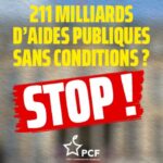 PCF Stop aux 211 millards d'aides aux entreprises - votez la pétition